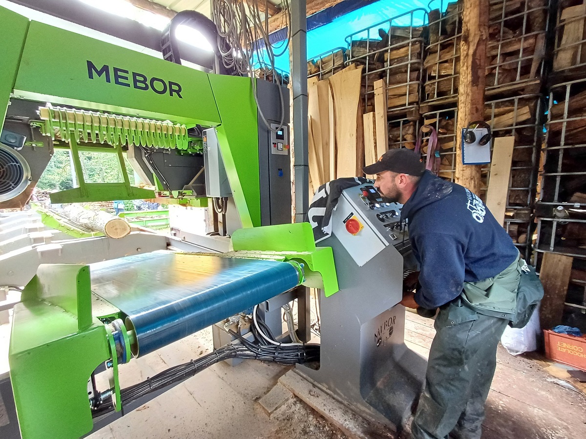 Scierie en fête chez Cartelle Bois à Stoumont