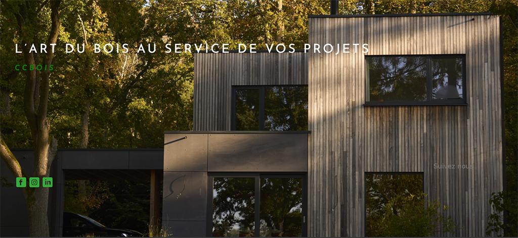 CC Bois : visite d’une maison ossature bois en cours de construction à Noiseux