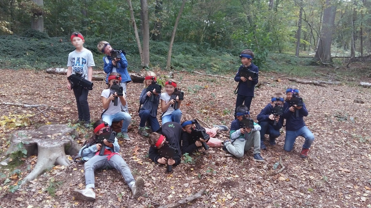 Laser game en forêt